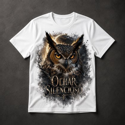 Camiseta Coruja Mística