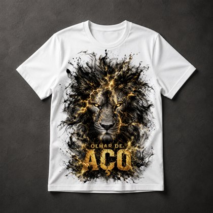 Camiseta Leão Poder