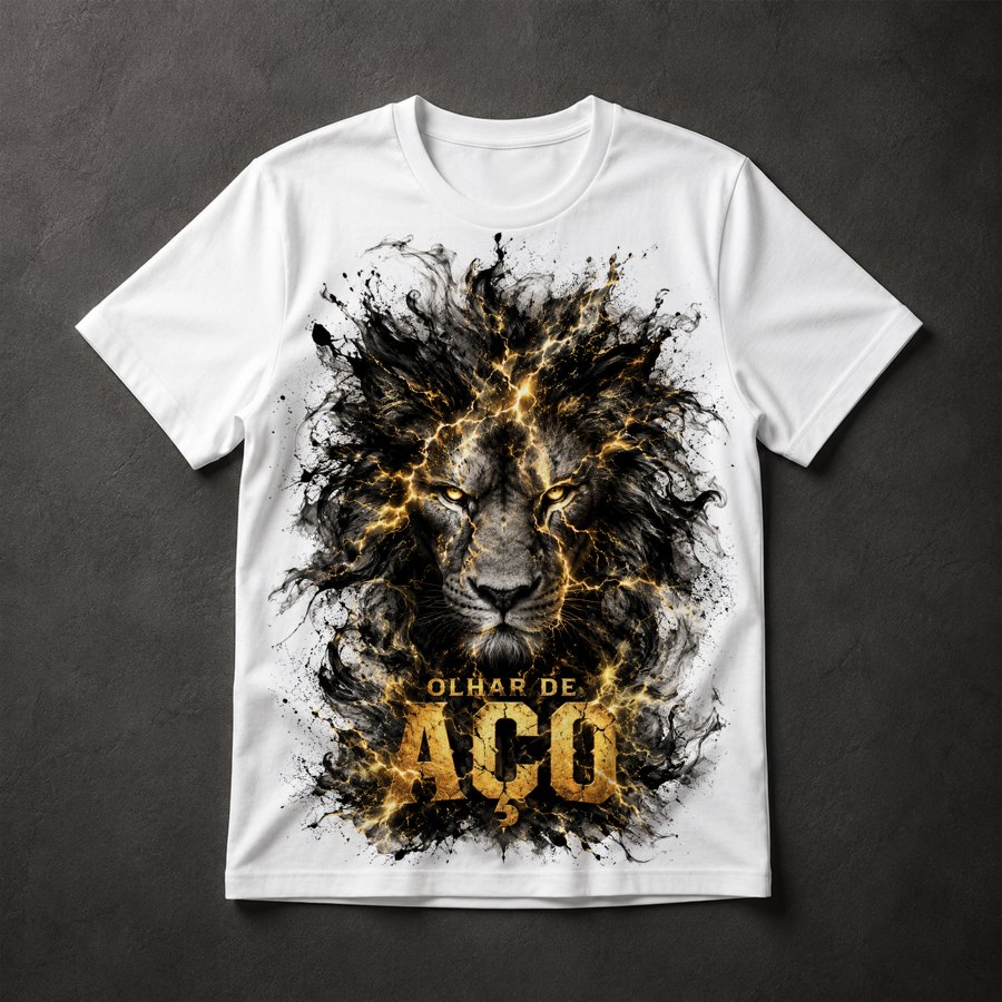 Camiseta Leão Poder