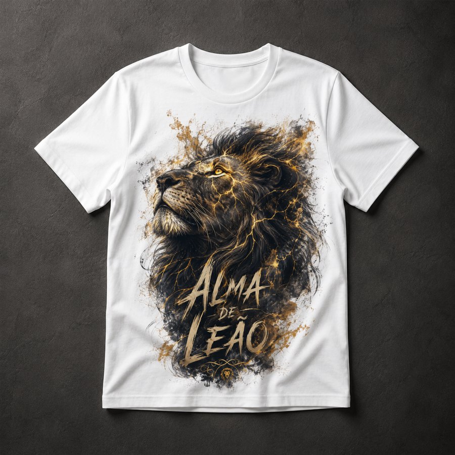 Camiseta Alma de Leão