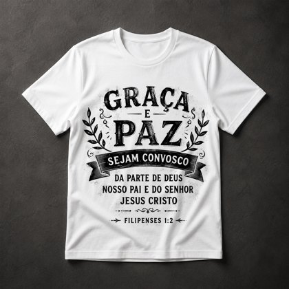 Camiseta Graça e Paz