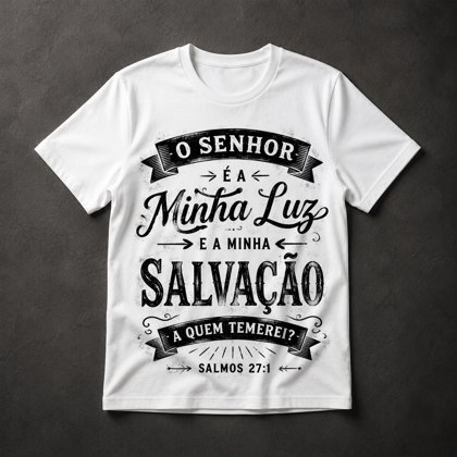 Camiseta Gospel Salmos