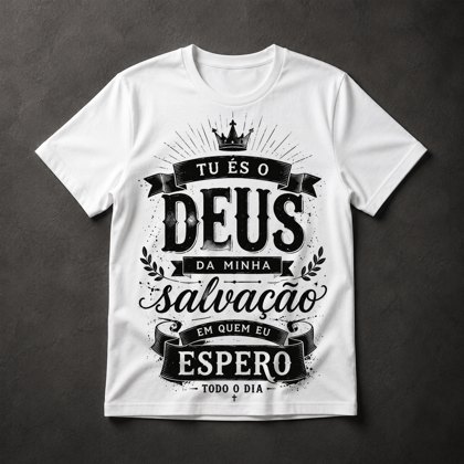 Camiseta Gospel Cristão