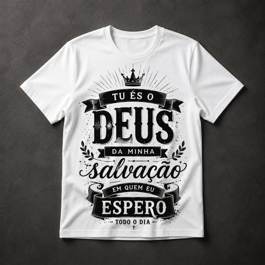 Camiseta Gospel Cristão