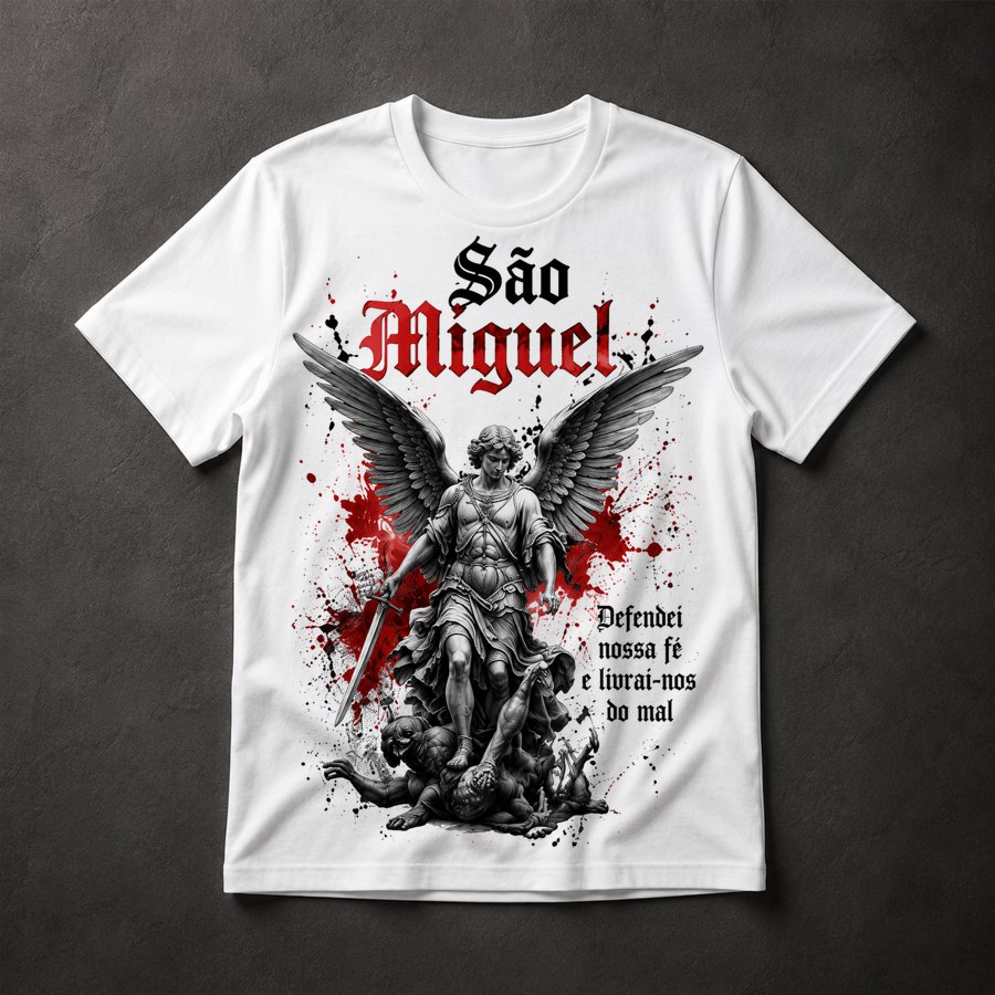 Camiseta São Miguel Arcanjo
