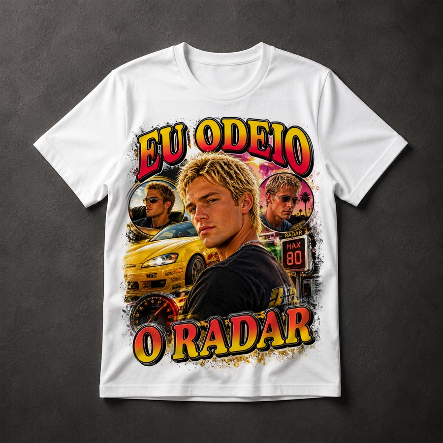 Camiseta Radar Carro