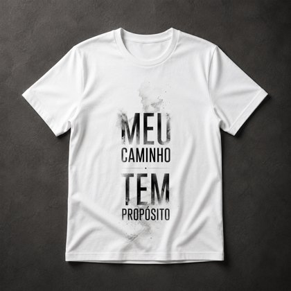 Camiseta Frase Motivacional