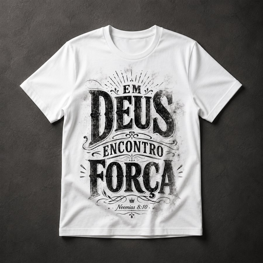Camiseta Gospel Cristão