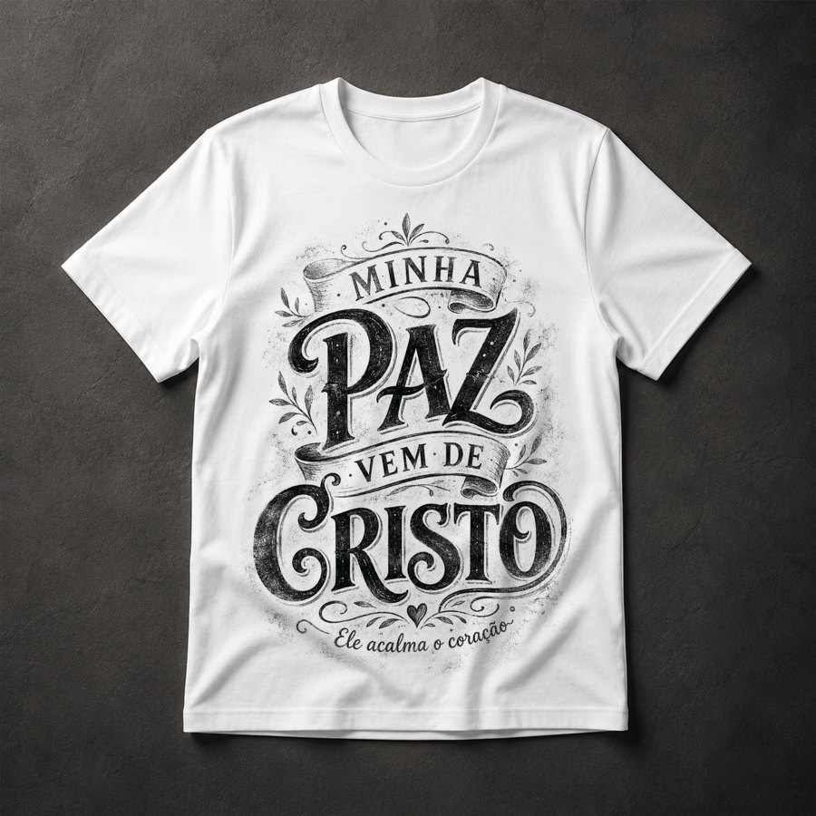 Camiseta Gospel Cristo