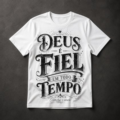 Camiseta Gospel Cristão