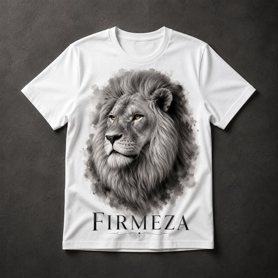 Camiseta Leão Firmeza