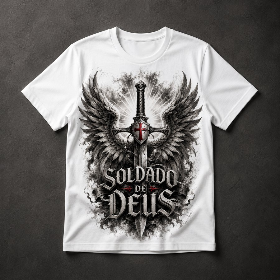 Camiseta Soldado de Deus