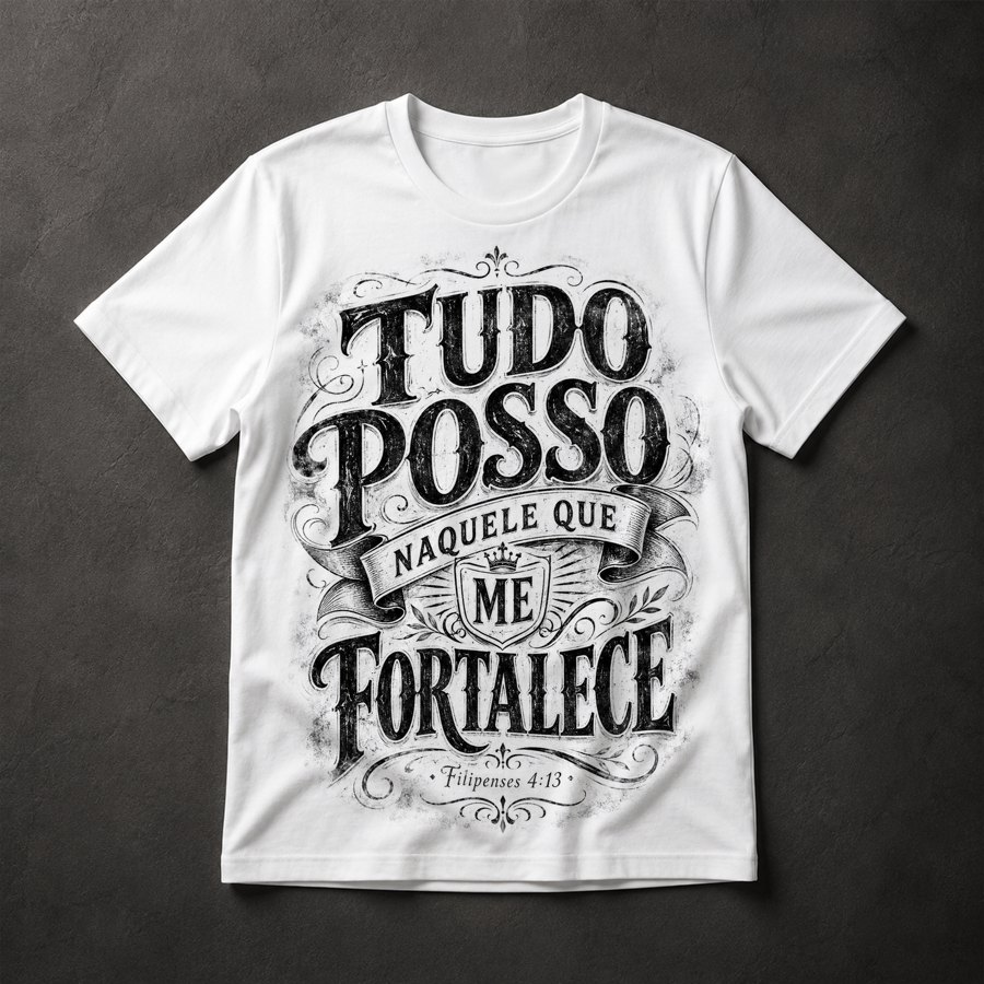 Camiseta Gospel Bíblico