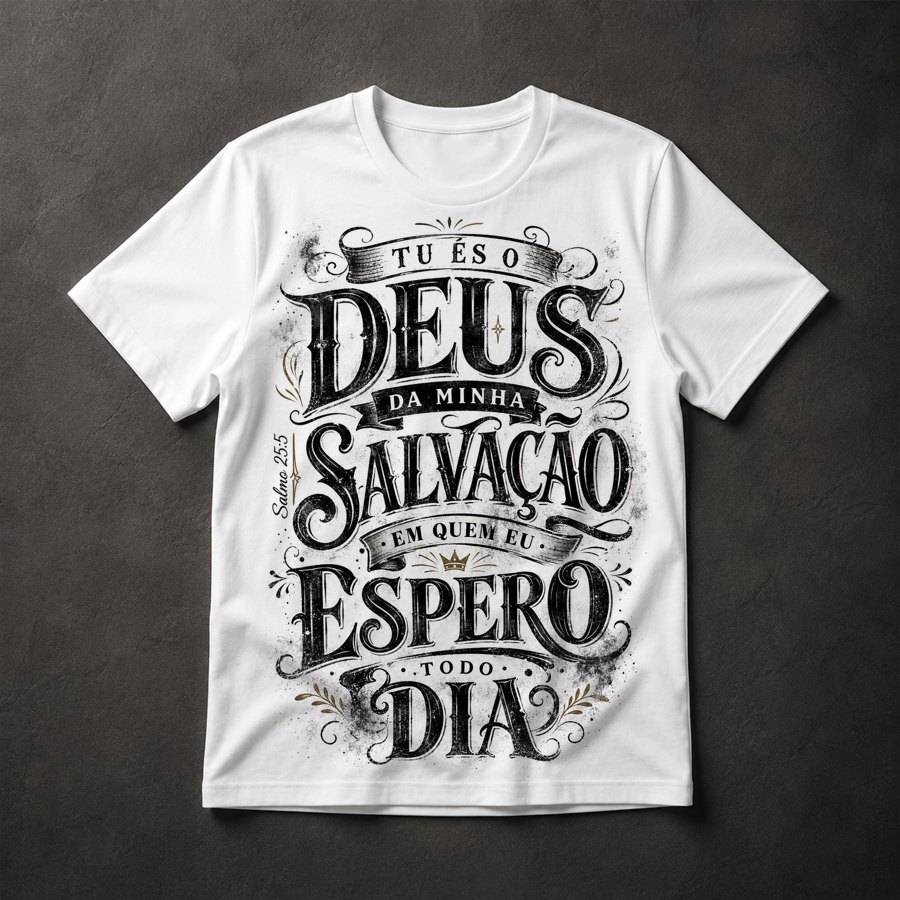 Camiseta Gospel Salmo