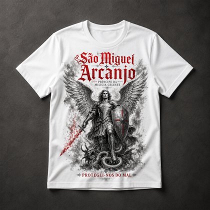 Camiseta São Miguel Arcanjo