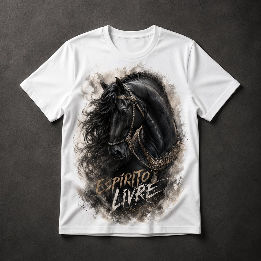 Camiseta Cavalo Country