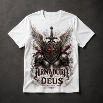Camiseta Armadura de Deus