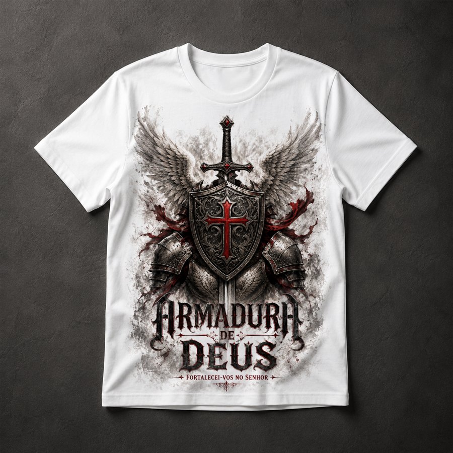 Camiseta Armadura de Deus