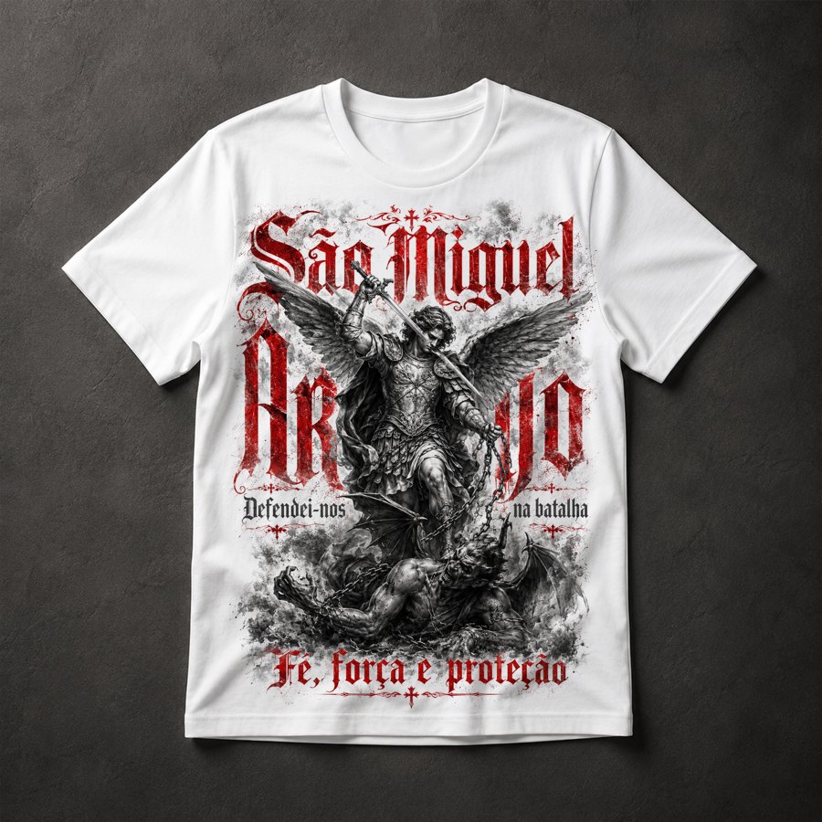 Camiseta São Miguel Arcanjo