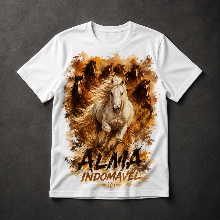 Camiseta Cavalos Country