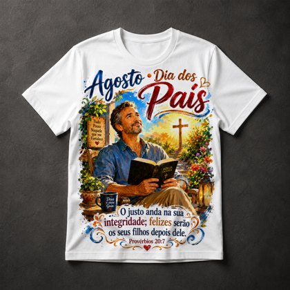 Camiseta Dia dos Pais Cristão