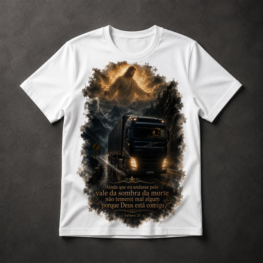 Camiseta Caminhoneiro Cristão