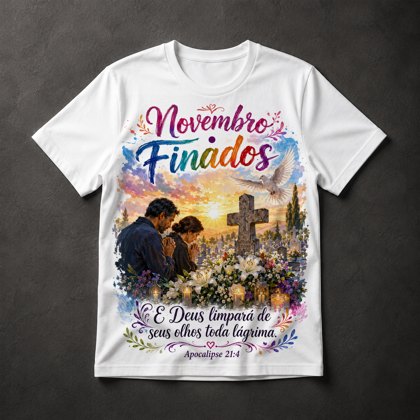 Camiseta Novembro Finados