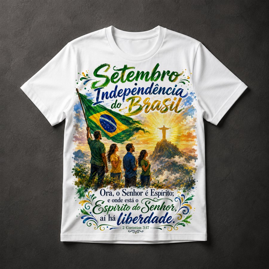 Camiseta Independência do Brasil