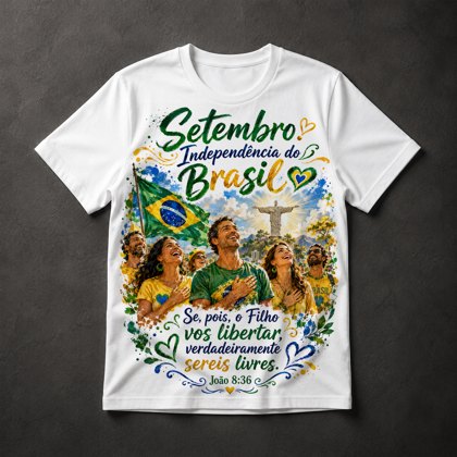 Camiseta Independência do Brasil