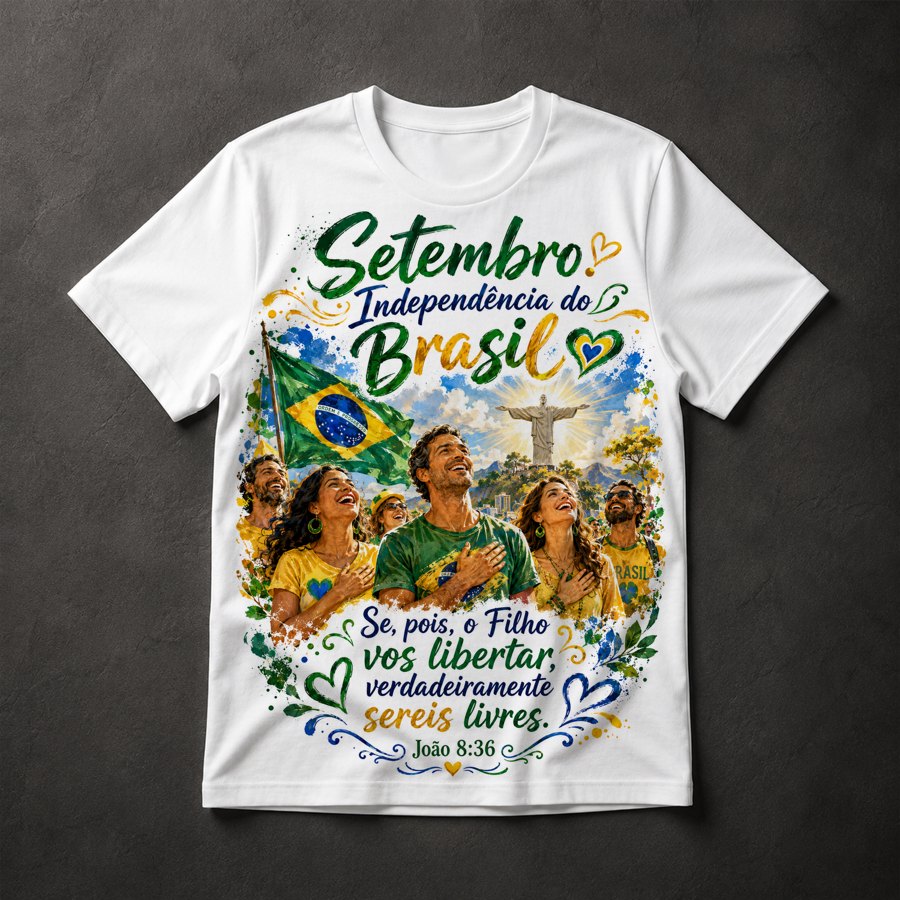 Camiseta Independência do Brasil
