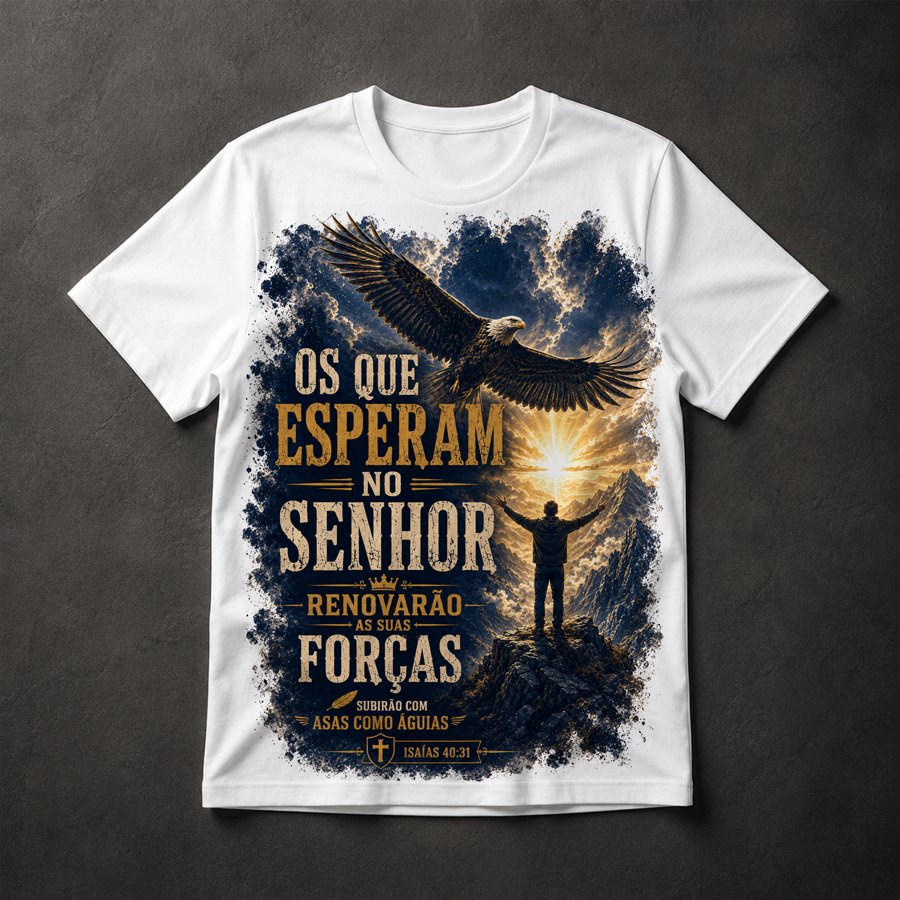 Camiseta Gospel Bíblico