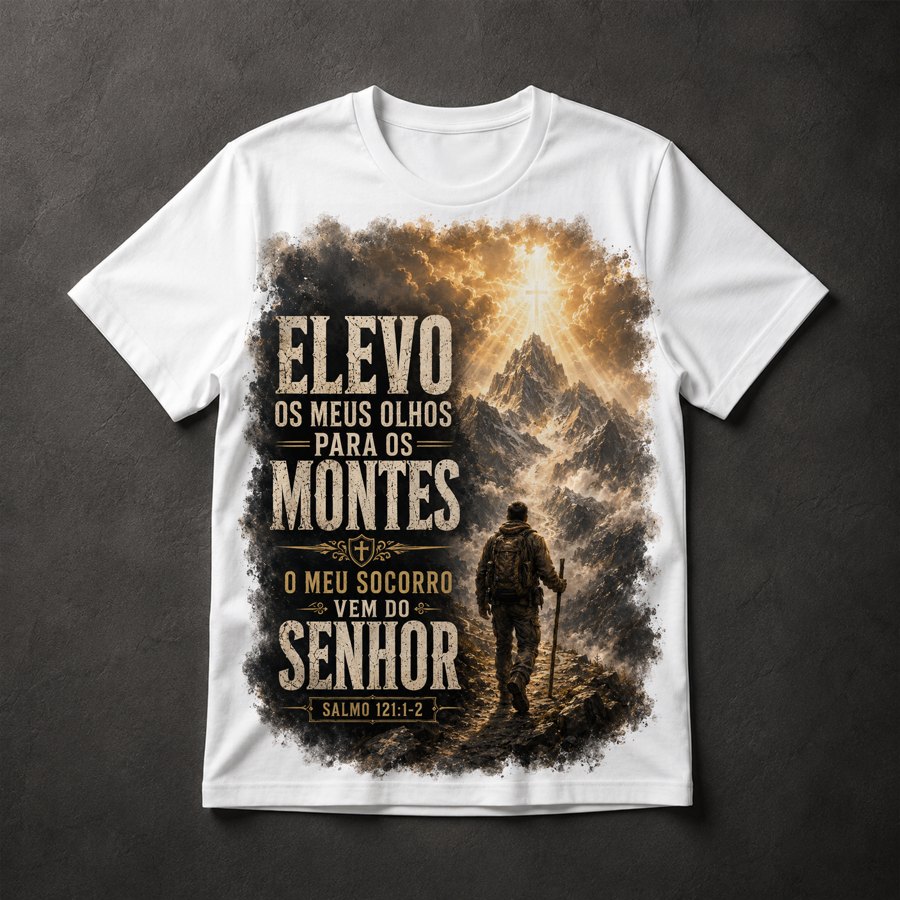 Camiseta Salmo 121 Gospel