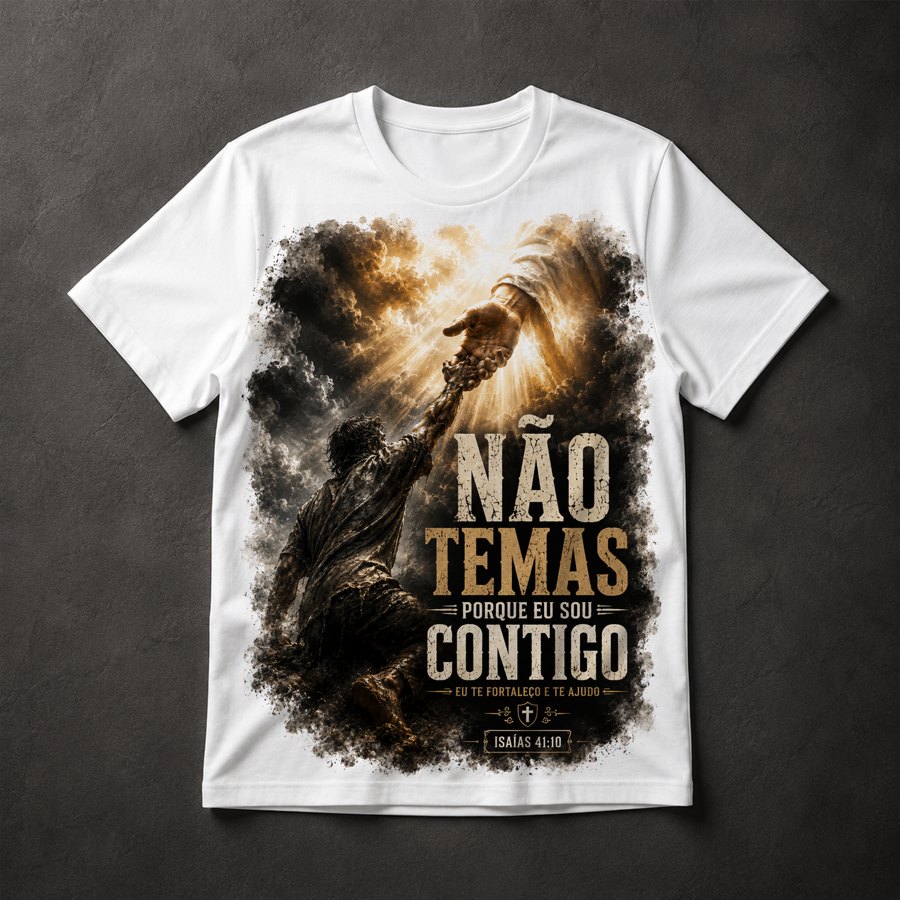 Camiseta Fé Cristã