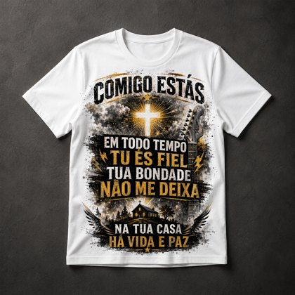 Camiseta Gospel Cristão
