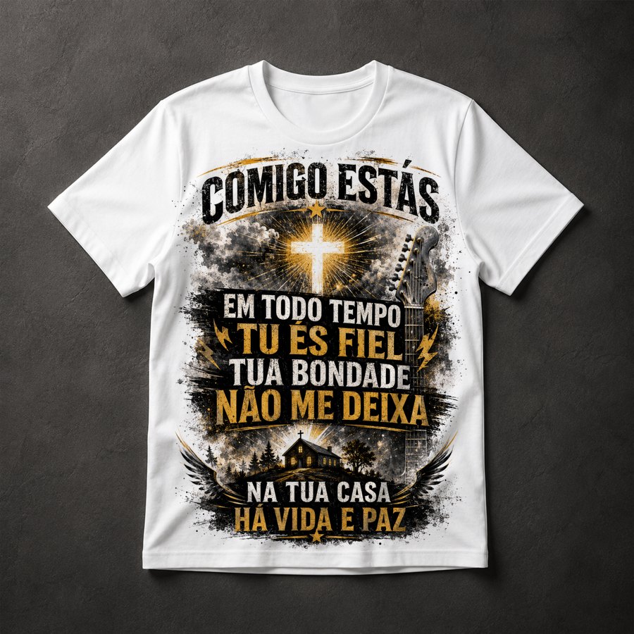Camiseta Gospel Cristão