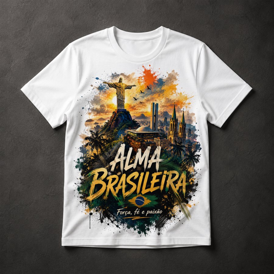 Camiseta Alma Brasileira