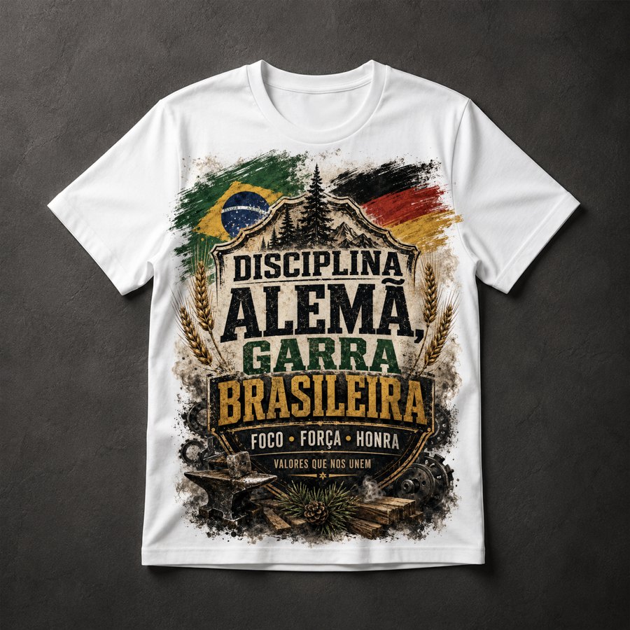 Camiseta Brasil Alemanha
