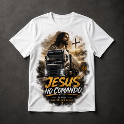 Camiseta Jesus Caminhoneiro