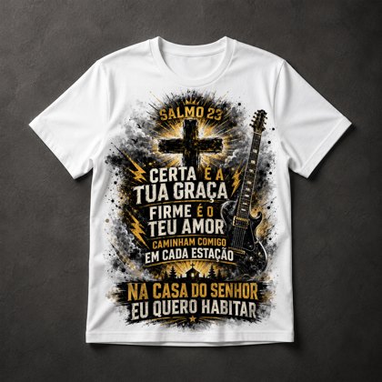 Camiseta Gospel Rock