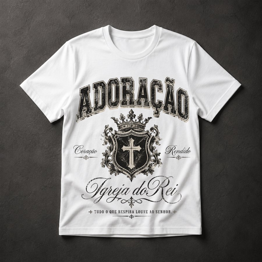 Camiseta Adoração Gospel