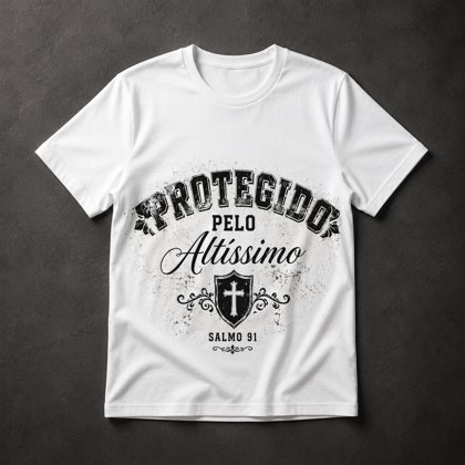 Camiseta Gospel Salmo 91