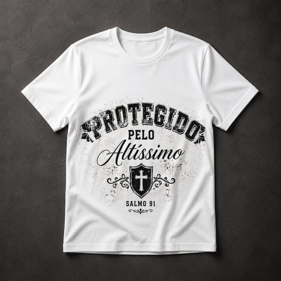 Camiseta Gospel Salmo 91