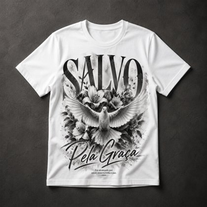 Camiseta Gospel Cristão