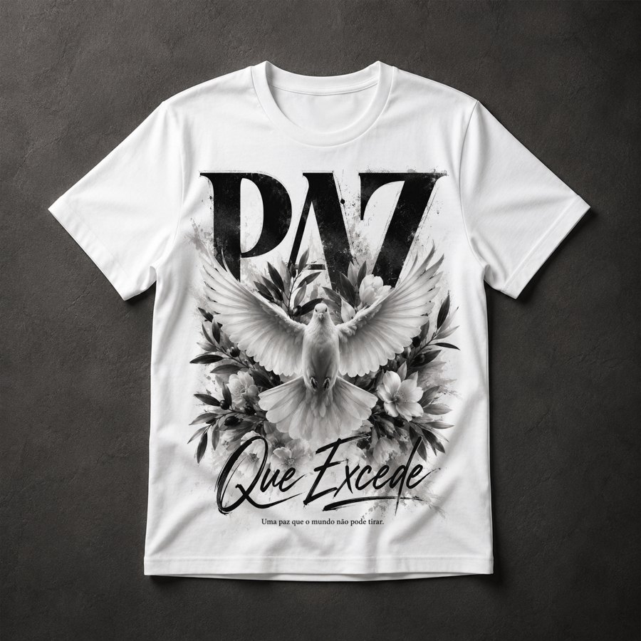 Camiseta Pomba da Paz