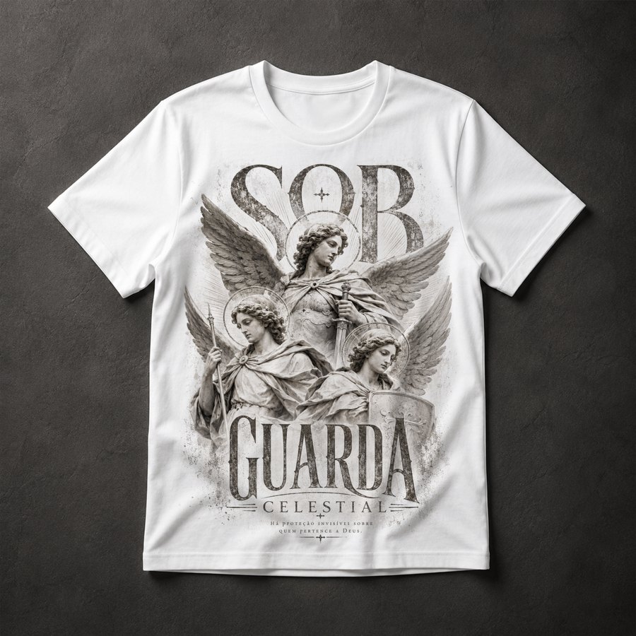Camiseta Guarda Celestial Arcanjos