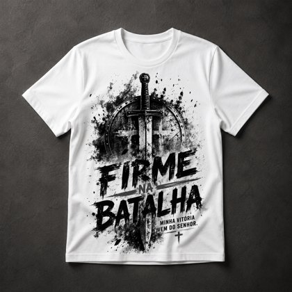 Camiseta Gospel Batalha
