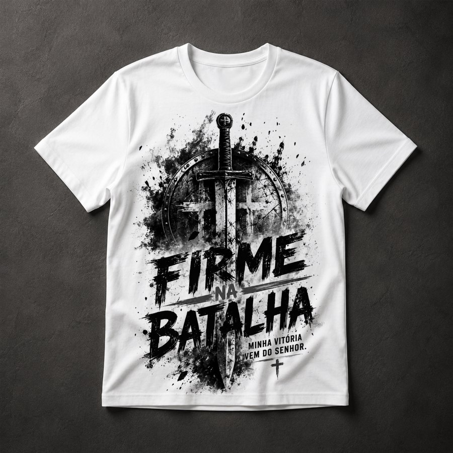 Camiseta Gospel Batalha