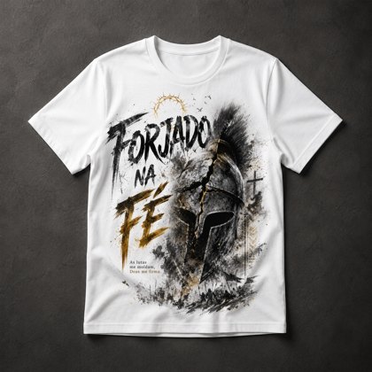 Camiseta Fé Guerreira
