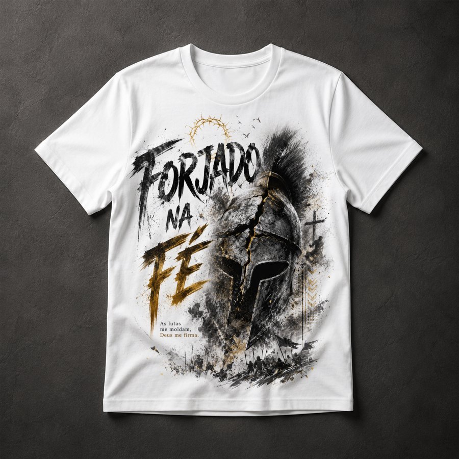 Camiseta Fé Guerreira