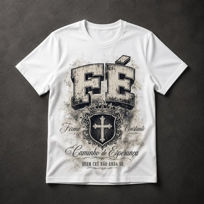 Camiseta Fé Gospel